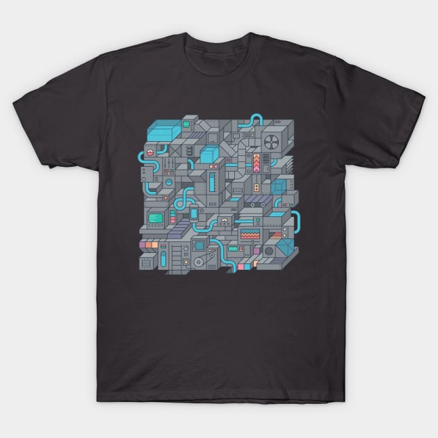 Mental Block 14 T-Shirt by Thepapercrane